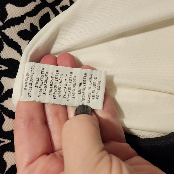 Sangria Woman Size 22 Elbow - Sleeve, Scoop Neck, Print Block, Sheath Dress - Picture 4 of 4